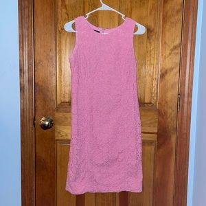 Pink cotton Talbots dress